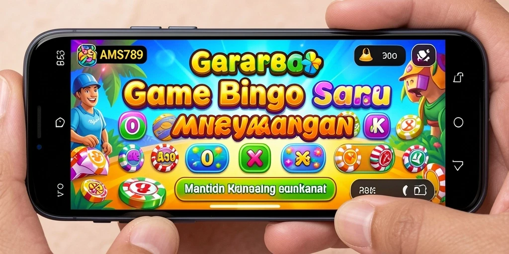 Gameplay seru Bingo dengan berbagai fitur menarik.