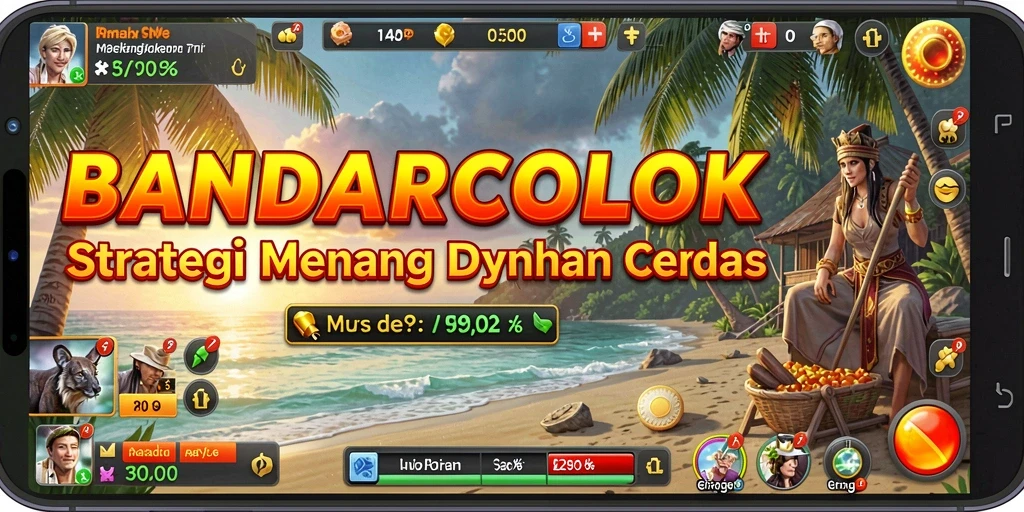 Tampilan gameplay BANDARCOLOK menunjukkan strategi yang intens dan mendalam.