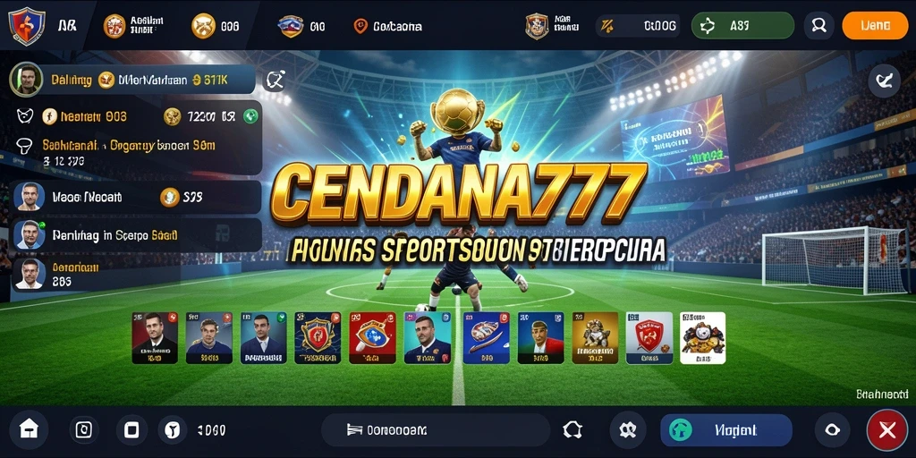 Tampilan screenshot utama CENDANA777 menampilkan antarmuka pengguna yang menarik dan fungsional.