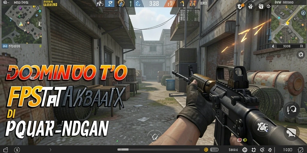 Tampilan gameplay seru dan menegangkan dalam DOMTOTO.