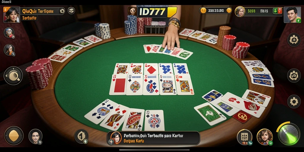Gameplay menegangkan QiuQiu dengan teman-teman mengasyikkan.