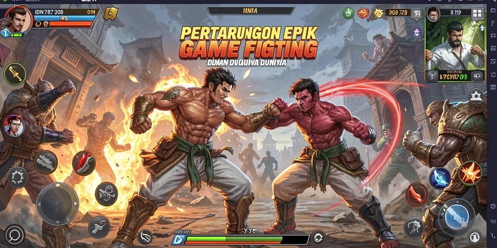 Gameplay seru dan aksi pertarungan memukau di IDN789.