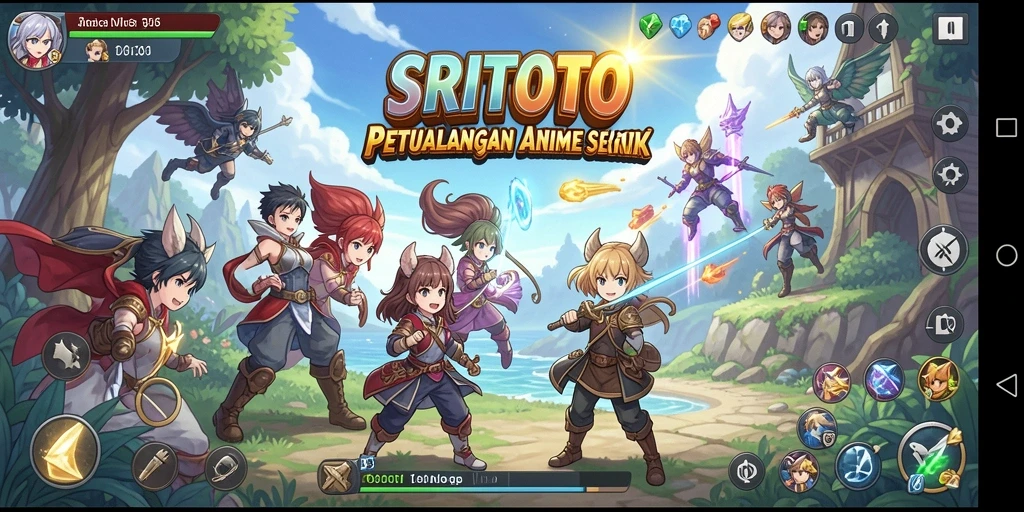 Tampilan gameplay <strong>SRITOTO</strong> yang menawan dan penuh aksi.