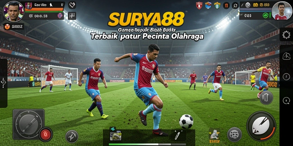 Tampilan gameplay SURYA88 yang mendebarkan dan penuh aksi.