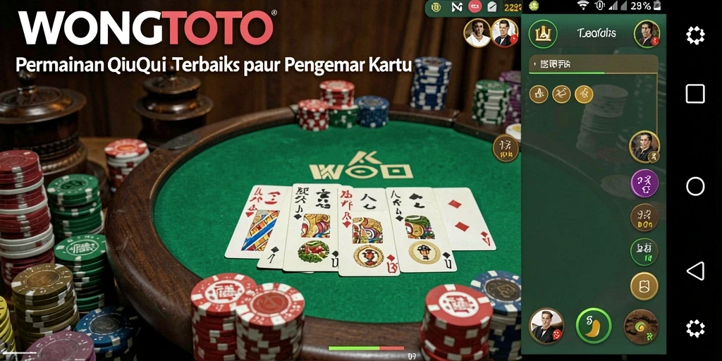 Tampilan gameplay seru di WONGTOTO saat bermain QiuQiu.